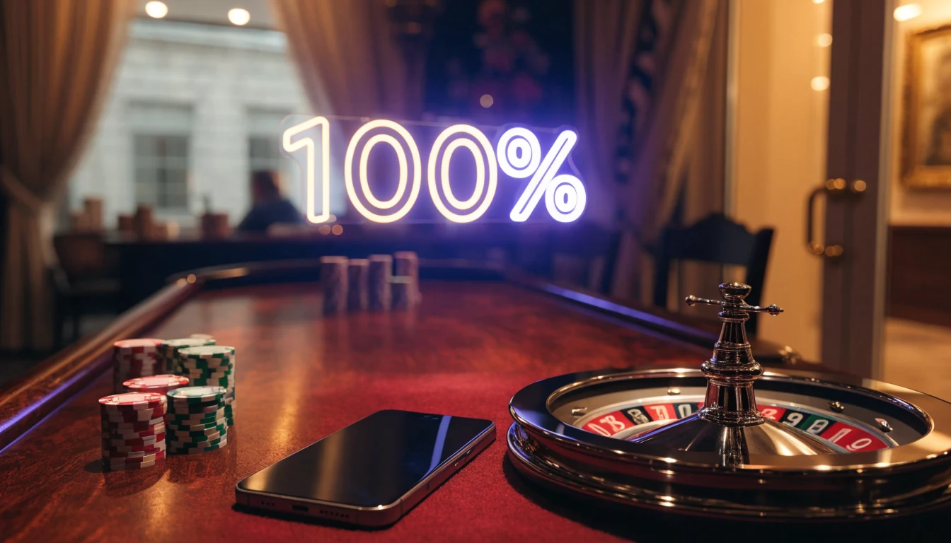 Online casino with 100% bonus: offer terms explained